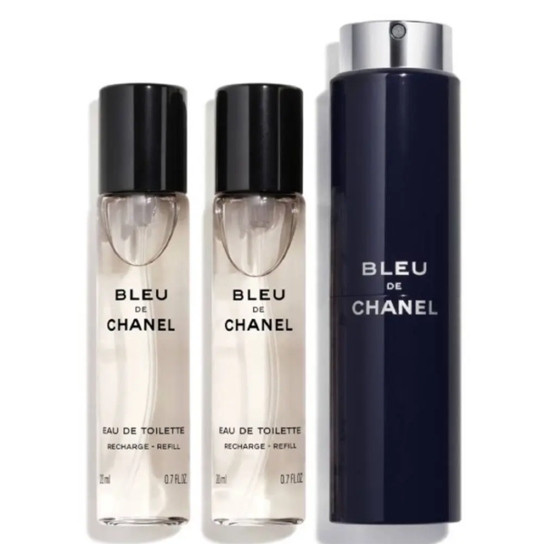 CHANEL BLEU DE CHANEL TWIST AND SPRAY REFILL (M) EDT 3X20ML