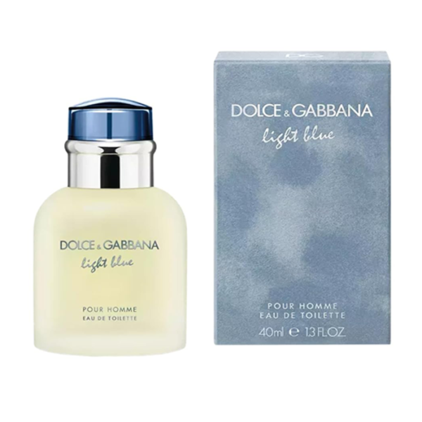 Light Blue Pour Homme Eau de Toilette By D&G - Image 2