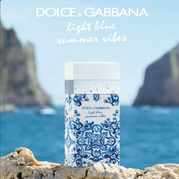Light Blue Summer Vibes Eau de Toilette By D&G - Image 2