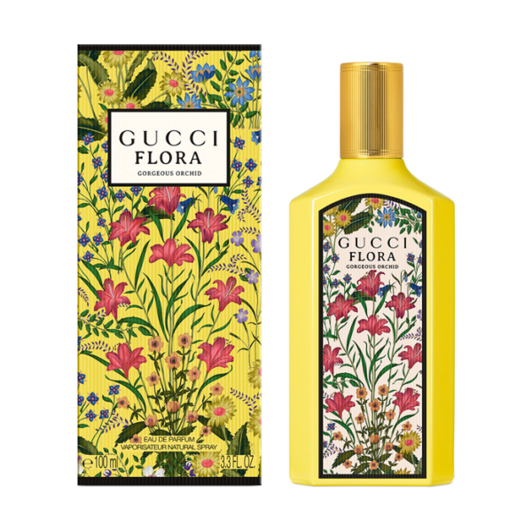 Flora Gorgeous Orchid By Gucci  – Floral Gourmand Vanilla Perfume 2024 - Image 2