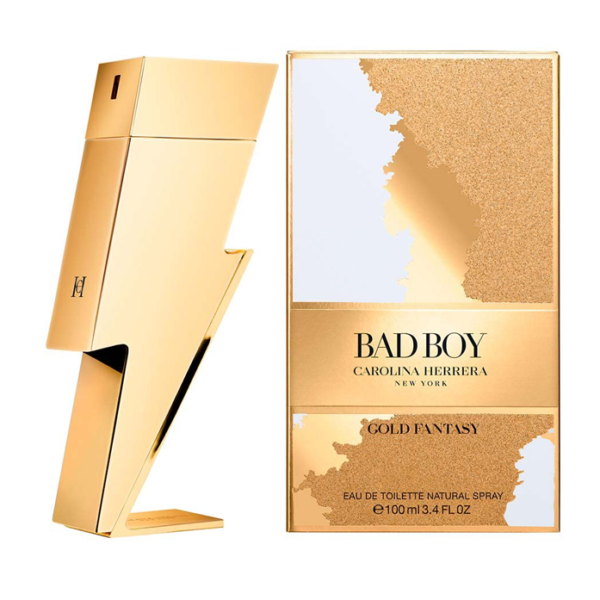 Carolina Herrera Bad Boy Gold Fantasy Edt 100Ml